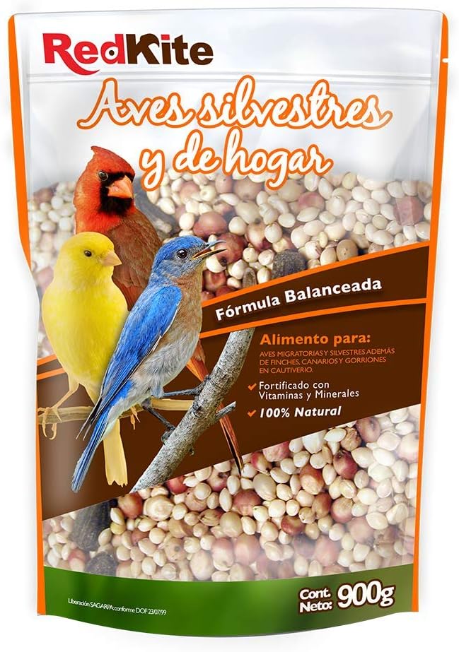 Mezcla P/Aves Silvestres y De Hogar 900 G