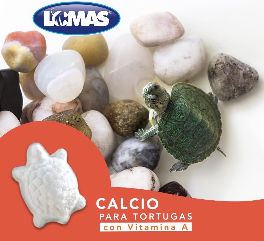 Calcio Para Tortugas Con Vitamina A, Lomas