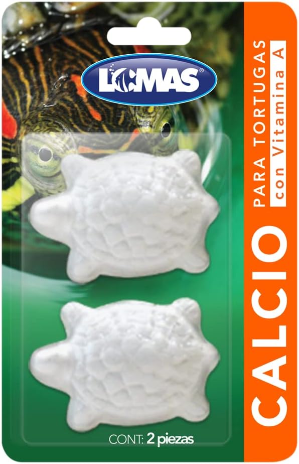 Calcio Para Tortugas Con Vitamina A, Lomas