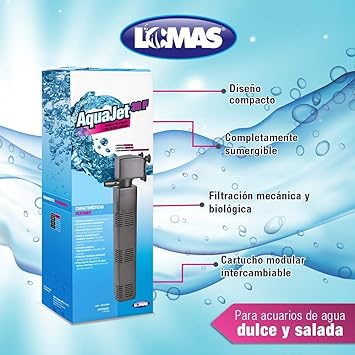 Lomas Cabeza De Poder C/Filtro Rápido Aquajet