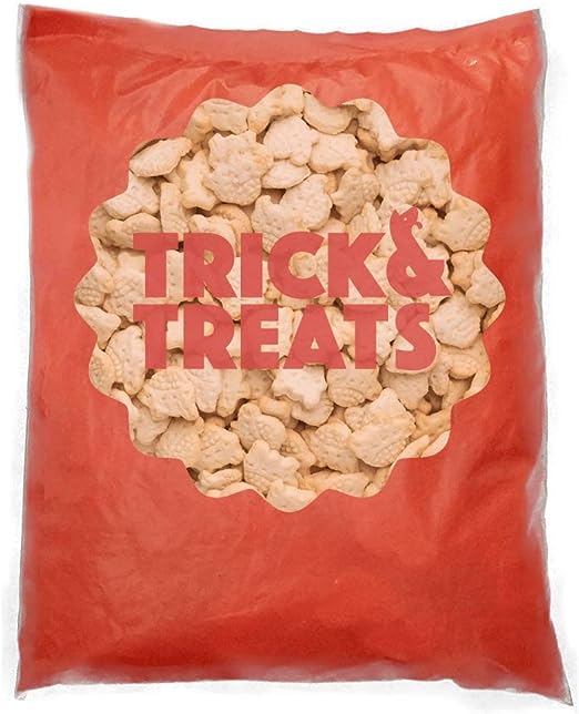 Trick & Treats Stay! - Galletas con Sabor a pay de manzana (tortuga), 1 Kilo para Perros - Petopia