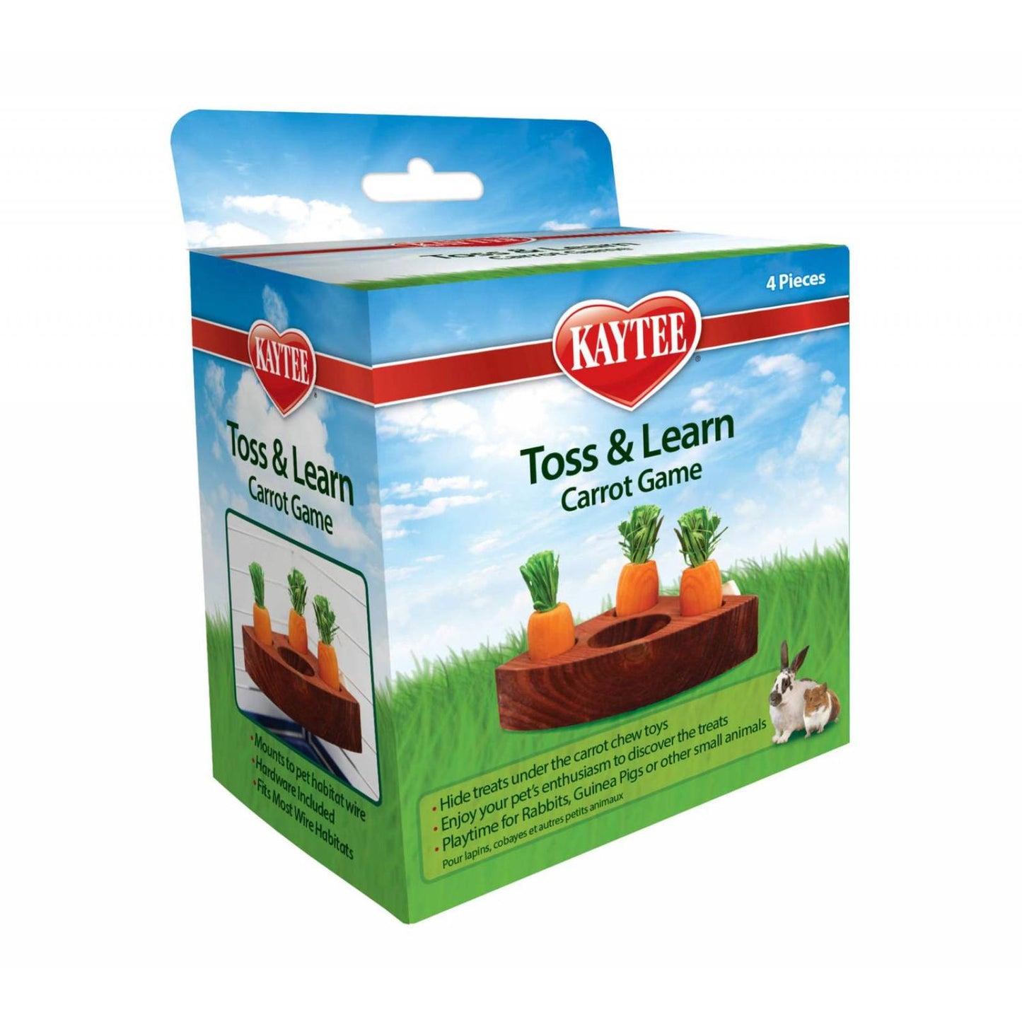 Kaytee Toss & Learn - Juego de Zanahoria