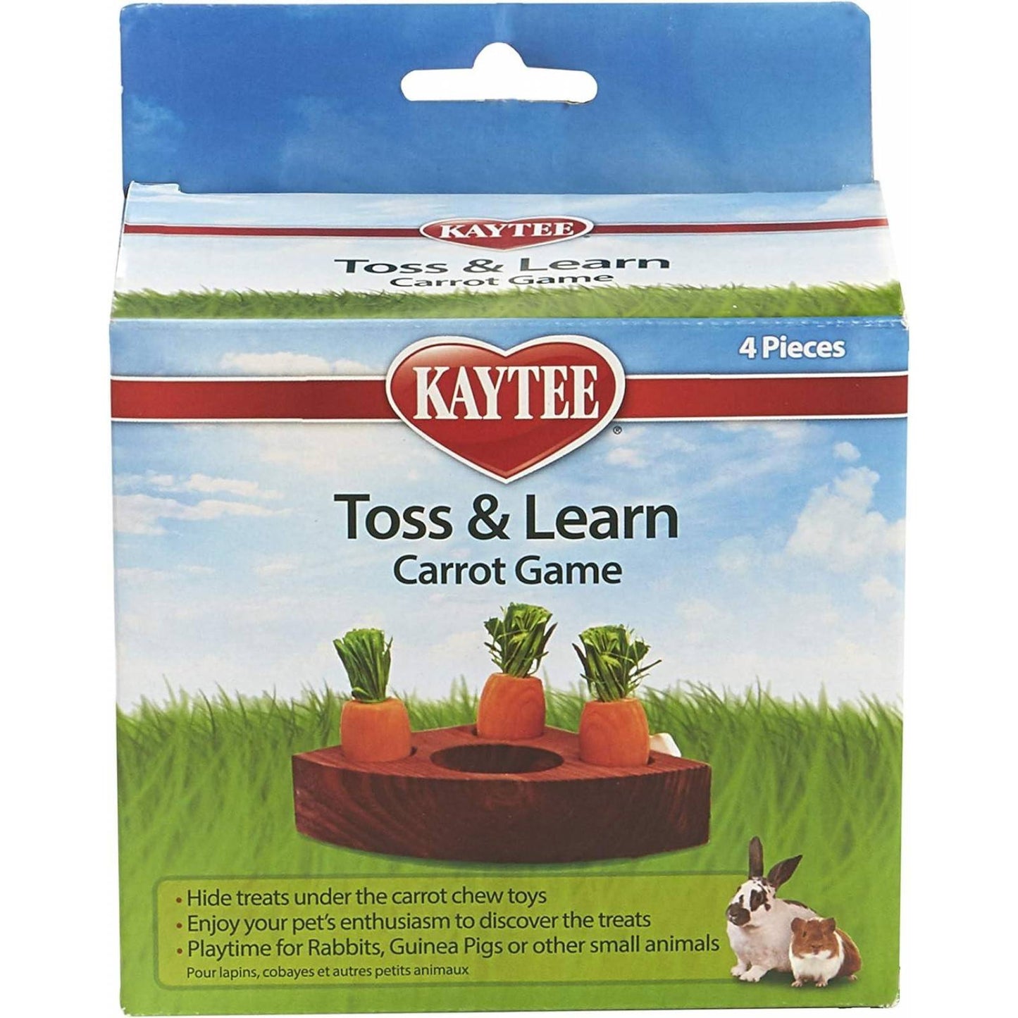 Kaytee Toss & Learn - Juego de Zanahoria