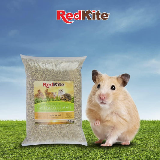 RedKite Sustrato de Maíz para Roedores con 2 Kilos