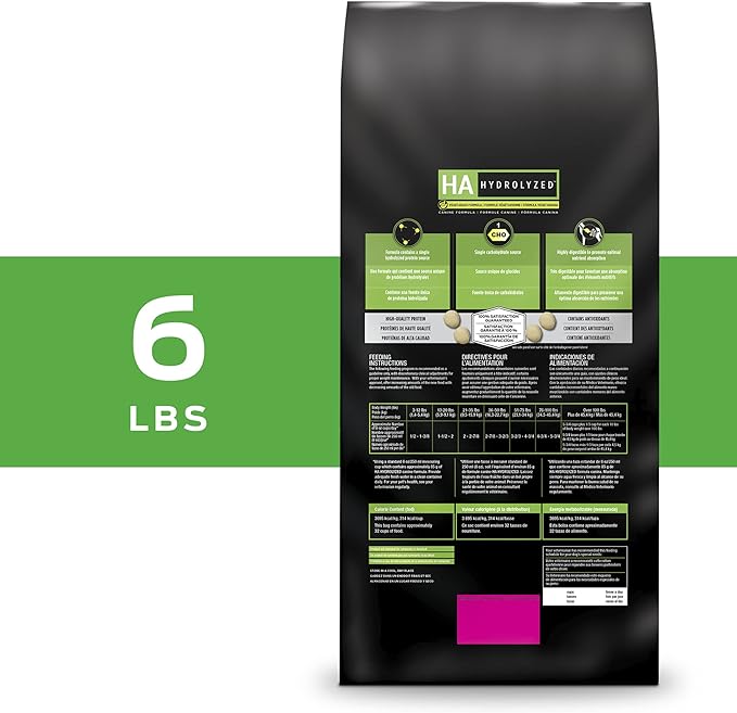 PROPLAN- PPVD CANINE HA 6 LB US 2.72 kg