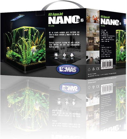 Lomas Acuario Nano Largo 14 L.