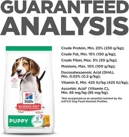 Hill's Science Diet, Alimento para Perro Puppy (Cachorro) Receta Original, Croquetas
