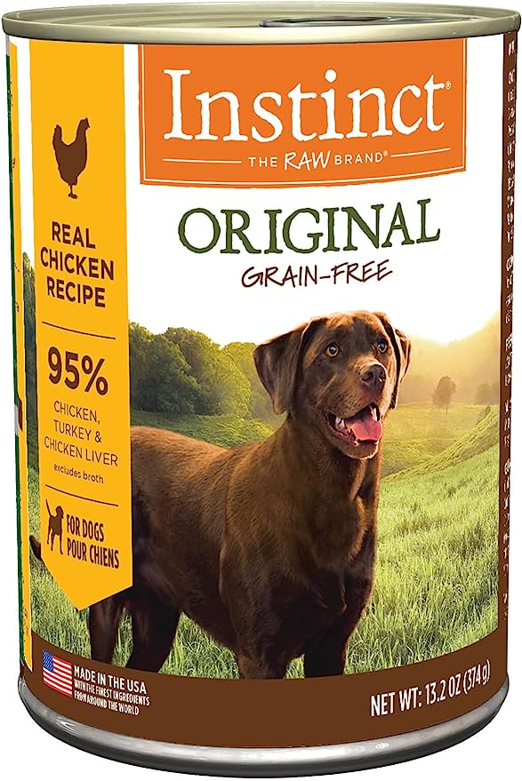 Instinct Original Lata Receta de Pollo para Perros (lata de 374g) - Petopia