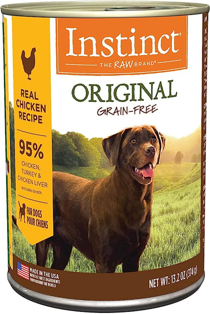 Instinct Original Lata Receta de Pollo para Perros (lata de 374g) - Petopia