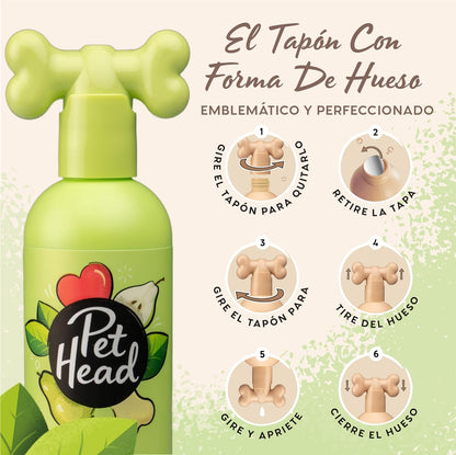 Pet Head Shampoo para cachorros Mucky, botella de 300 ml