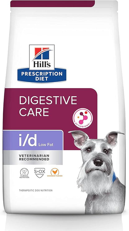 Hill's Prescription Diet i/d Low Fat Alimento Seco Gastrointestinal Bajo en Grasa para Perro 3.9 Kg