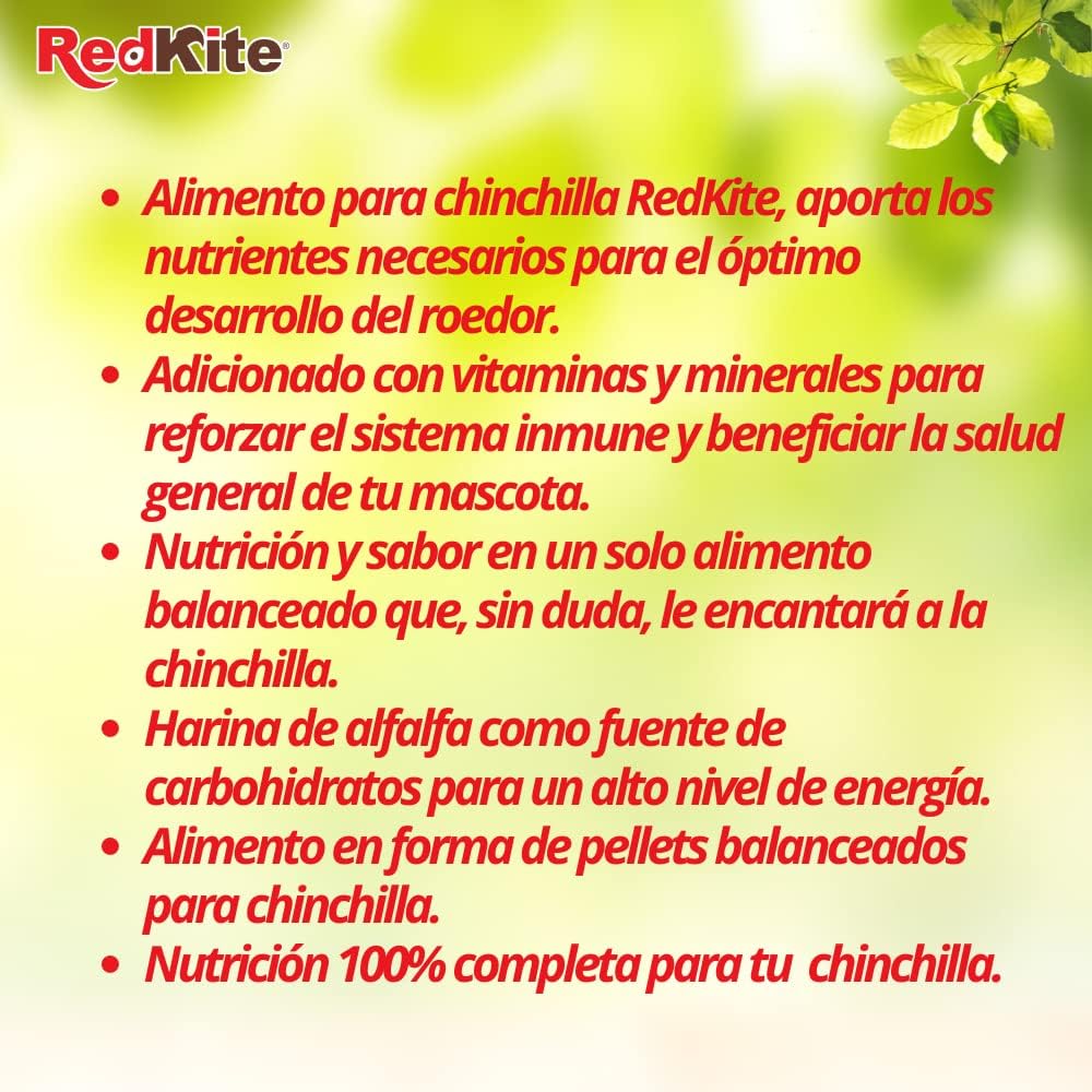 RedKite, Alimento para Chinchilla 1 Kg