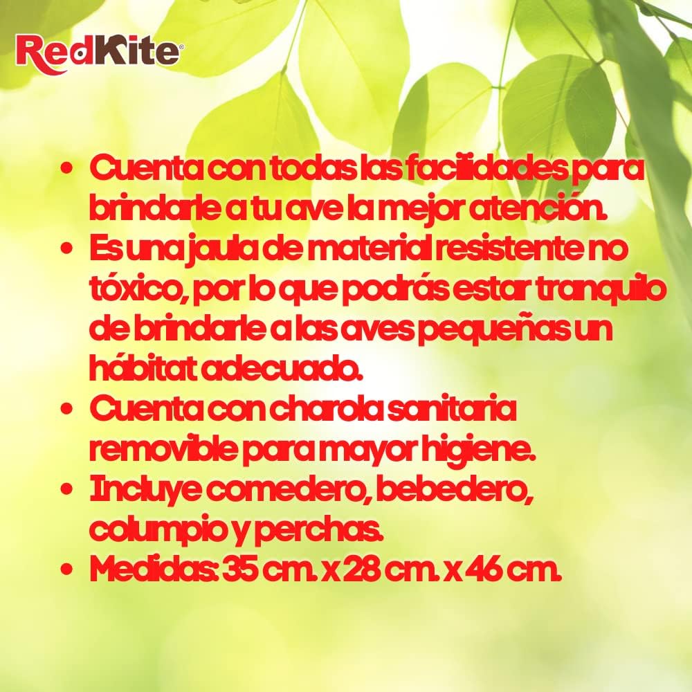RedKite, Jaula Niza II Para Ave