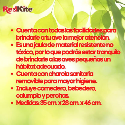 RedKite, Jaula Niza II Para Ave