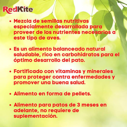 RedKite, Mezcla de Semillas Para Patos 1 Kg
