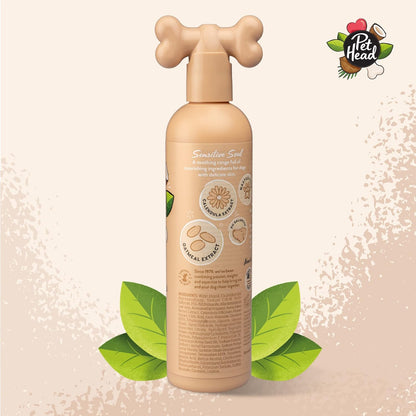 Pet Head, Shampoo Natural Sensitive Soul Perro Coco-Avena