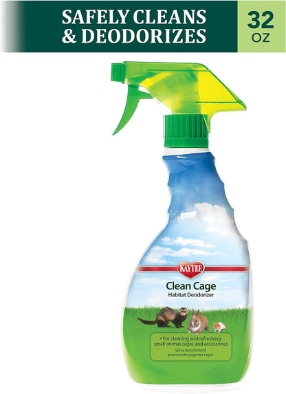 Spray desodorante Kaytee Clean Cage Para Hábitad