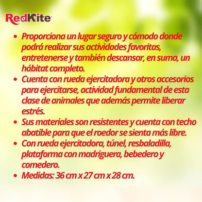 RedKite, Jaula Fresno Para Roedor Variedad de Modelos