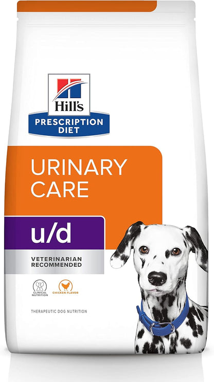 Hill's Prescription Diet u/d Urinary Care (Cuidado Urinario) Alimento seco para perros, dieta veterinaria