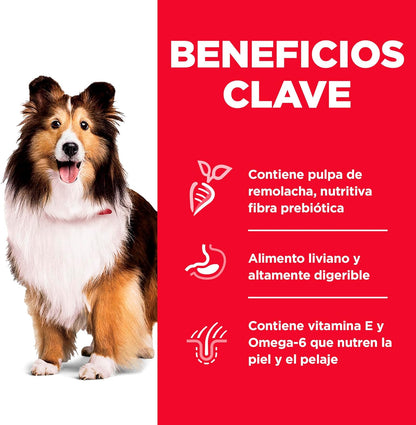 Hill's Science Diet Alimento para Perros con Piel y Estómago Sensibles para Adultos