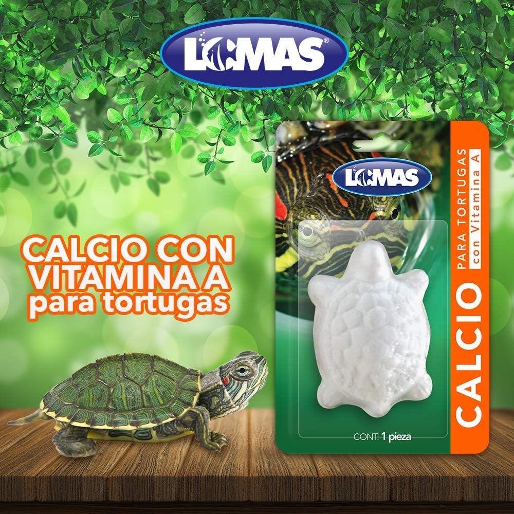 Calcio Para Tortugas Con Vitamina A, Lomas