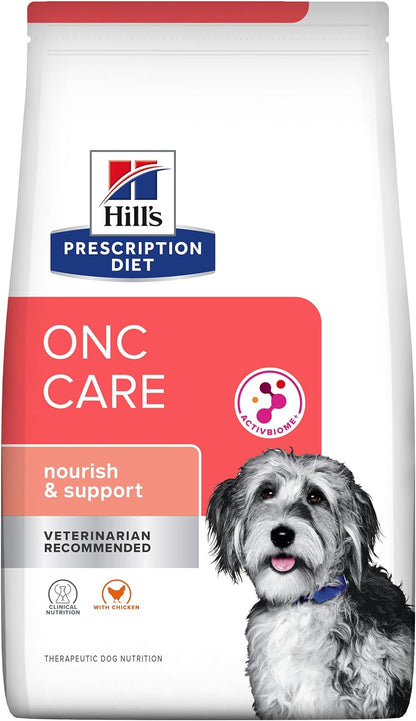 Hill's Prescription Diet ONC Care (Atención Oncológica) Alimento seco para Perros, Pollo, Dieta Veterinaria