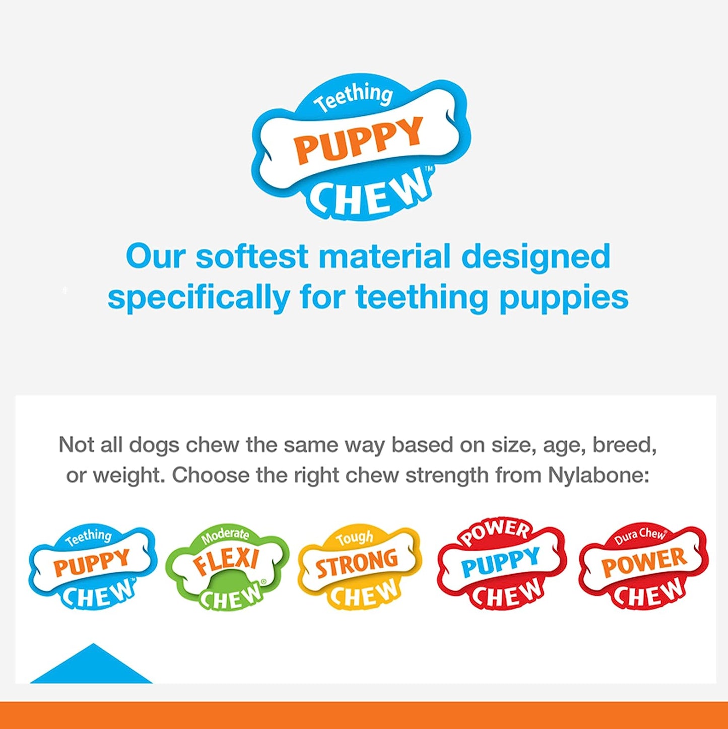 Nylabone Juguete Power Chew Doble Hueso, Sabor Tocino