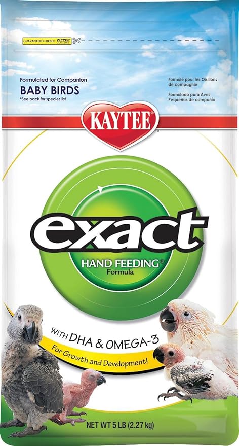 Alimentación manual Exact de Kaytee para pajaritos