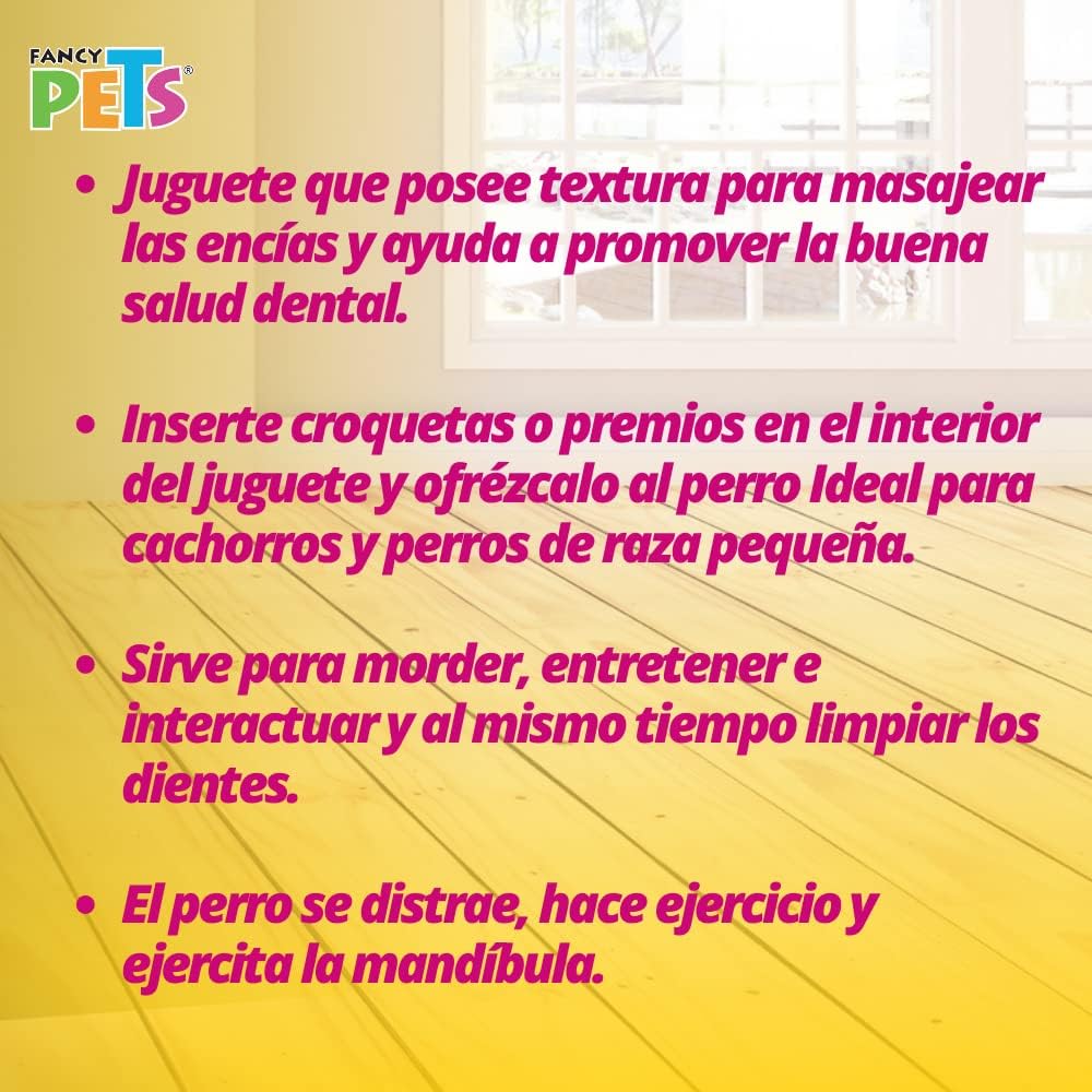 Fancy Pets Juguete en Forma de Hueso de Caucho para Perro - Petopia
