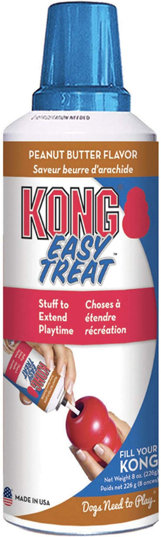 KONG Easy Treat Crema de Cacahuate para Perros 226 gr - Petopia