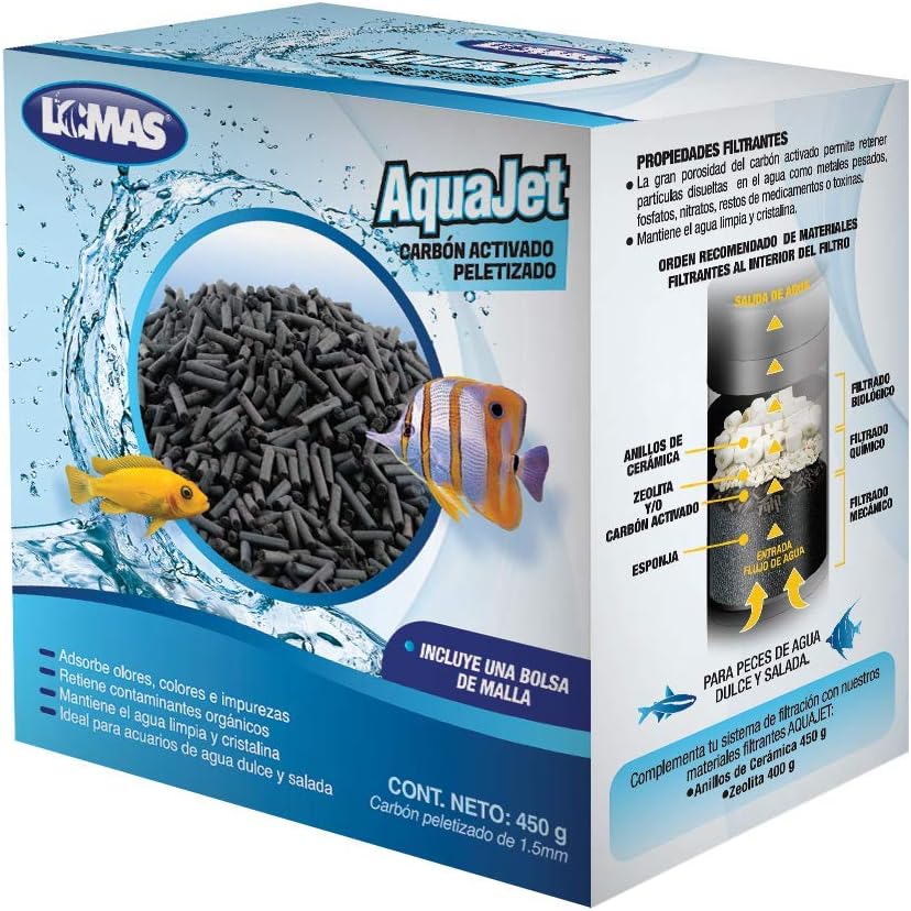 Lomas Carbón Activado 450 G.