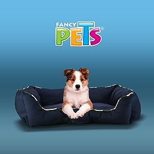 Fancy Pets Cama Corgi para Perro Color Azul Marino - Petopia