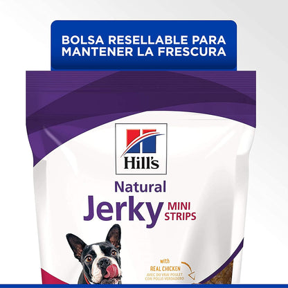 Hill's Science Diet, Jerky Snacks para Perro, Tiras pequeñas, Pollo