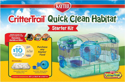 Kaytee CritterTrail Hábitat de limpieza rápida