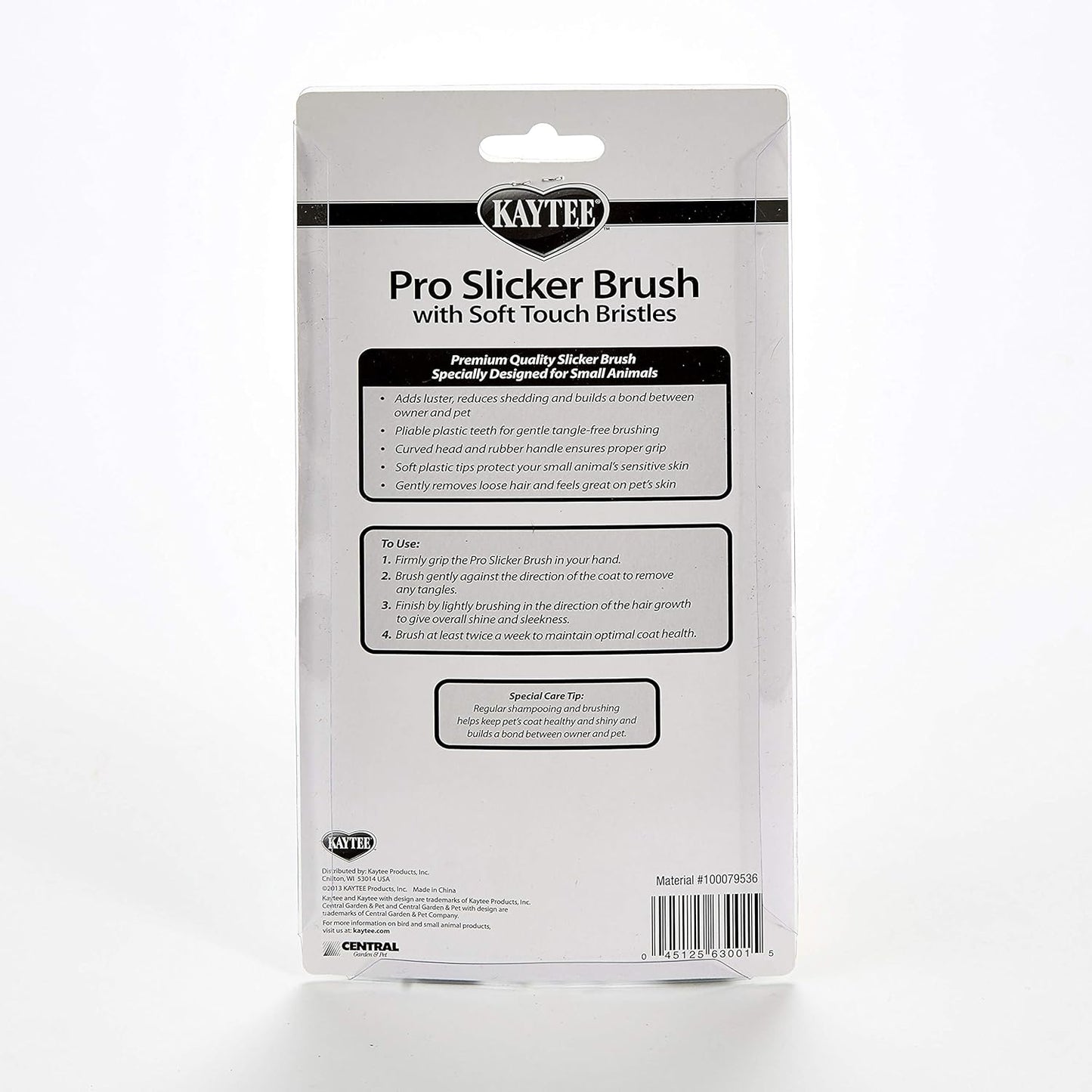 Kaytee Cepillo Pro-Slicker, Blanco
