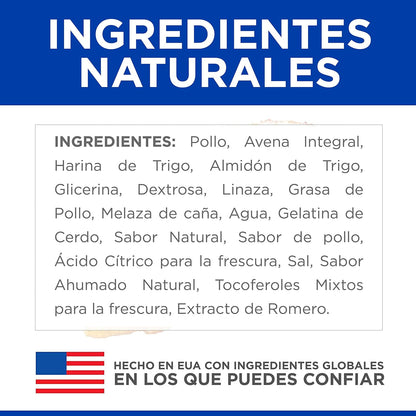 Hill's Science Diet, Jerky Snacks para Perro, Tiras pequeñas, Pollo