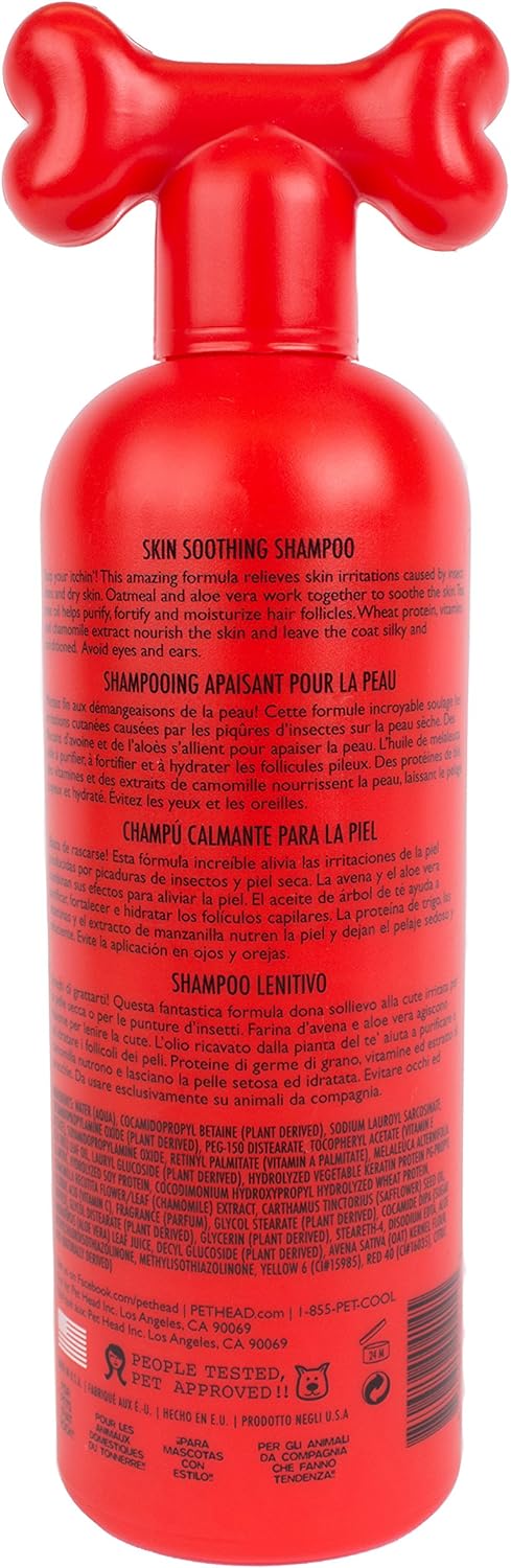 Pet Head Life's an Itch, Shampoo Calmante Para La Piel de los Perros 16.1 oz (475 ml)