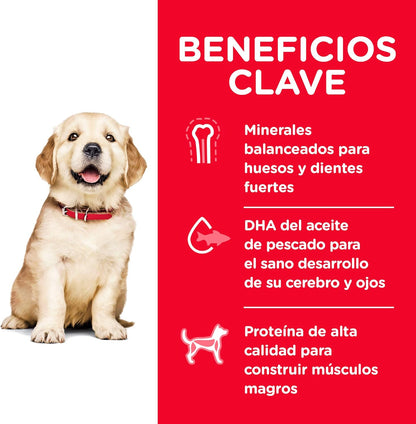Hill's Science Diet, Alimento para Perro Puppy (Cachorro) Raza Grande, Seco (bulto)