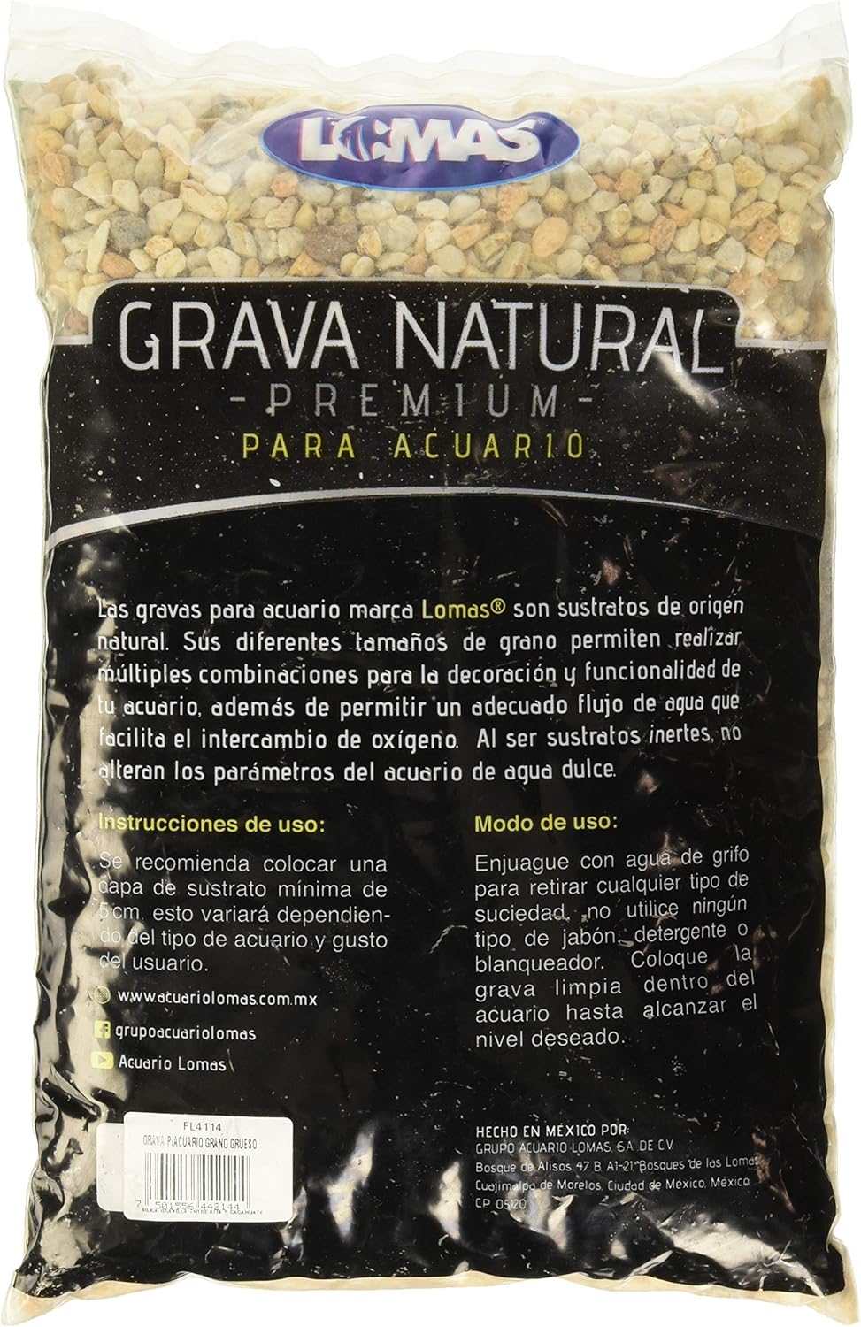 Lomas - Grava Para Acuario 3 Kg