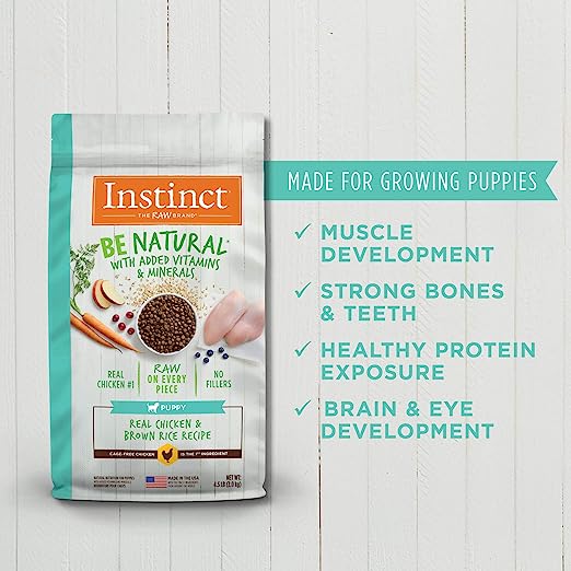 Instinct Be Natural de Pollo para Cachorros (Perros) - Petopia