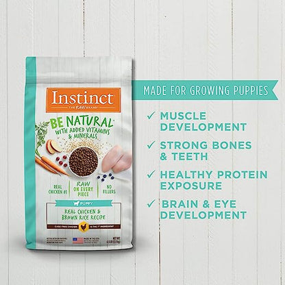 Instinct Be Natural de Pollo para Cachorros (Perros) - Petopia