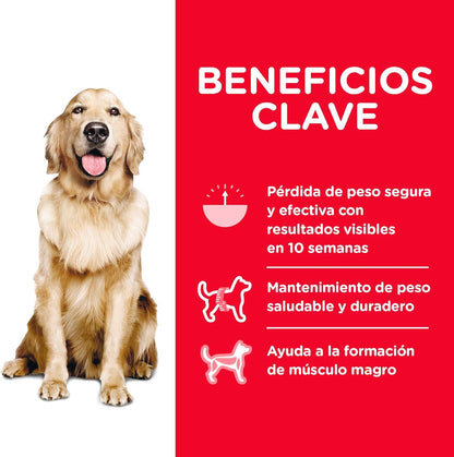 Hill's Science Diet, Perfect Weight (Control de Peso) Alimento para Perros Adultos, Croquetas