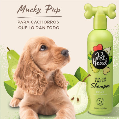 Pet Head Shampoo para cachorros Mucky, botella de 300 ml