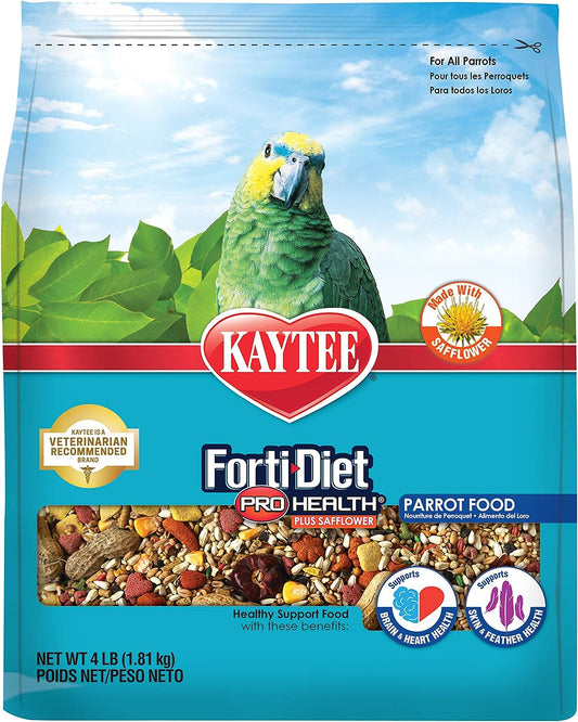 Kaytee Forti-Diet Pro Health Alimento para Loros, 1.81 kg (4 LB)