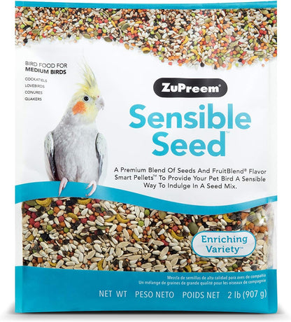 ZuPreem Sensible Seed Alimento para Pájaros Medianos 906 gr (2 lb)