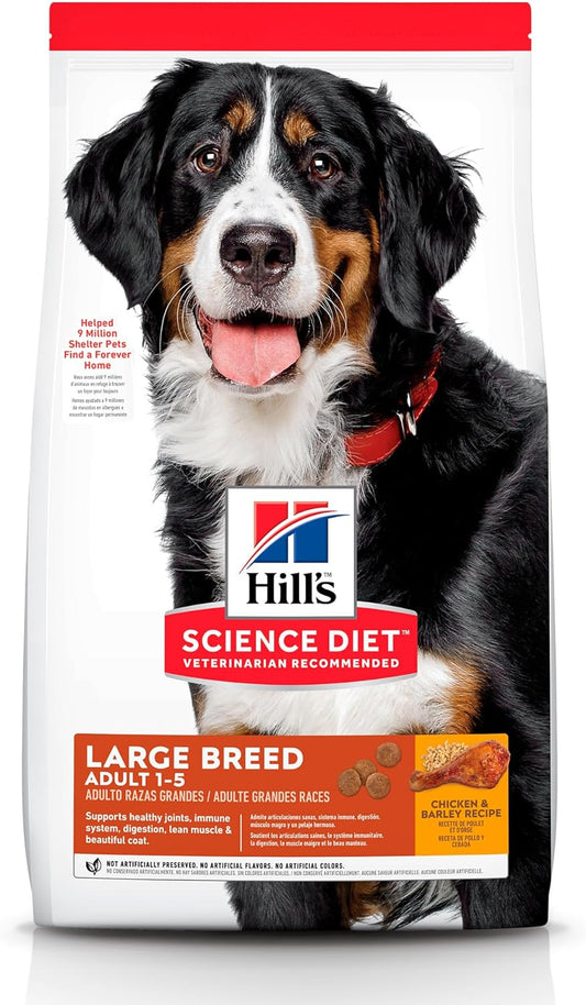 Hill's Science Diet Large Breed, Alimento Seco para Perro Adulto Raza Grande