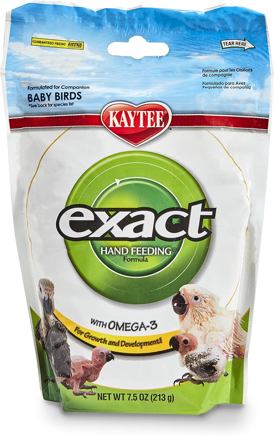Alimentación manual Exact de Kaytee para pajaritos