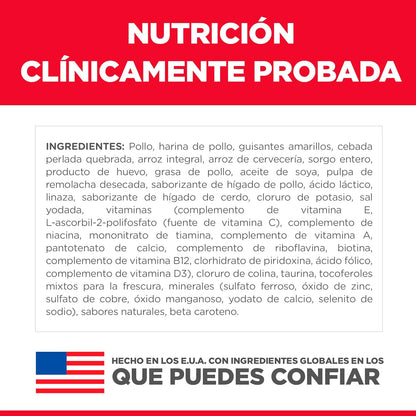 Hill's Science Diet Alimento para Perros con Piel y Estómago Sensibles para Adultos