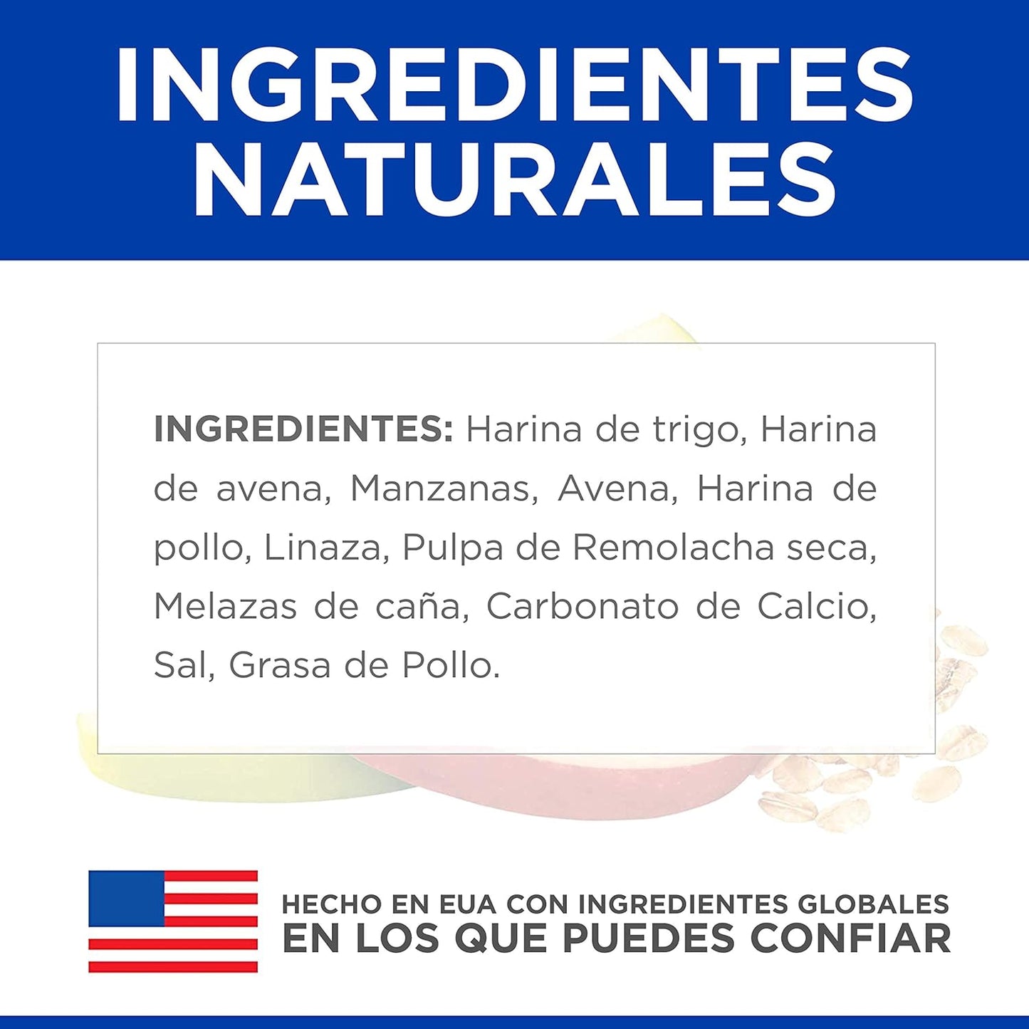 Hill's Science Diet, Snacks Frutales para Perro, Manzanas y Avena 227 gr