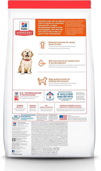 Hill's Science Diet, Alimento para Perro Puppy (Cachorro) Raza Grande, Seco (bulto)